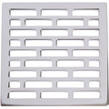 Newport Brass 4" Square Shower Drain in Polished Chrome 233-406/26